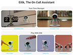 Duo Pack Eilik Smart Robot AI Artificial Intelligence Robots Accompany Lovely Children and Adults Desktop ai Pets 2pcs/set SS69