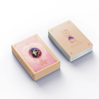 55pcs/set Kpop IU The Golden Hour Lomo Cards High quality HD Photocard for fans collection Fashion Cute Fans Gift SS69