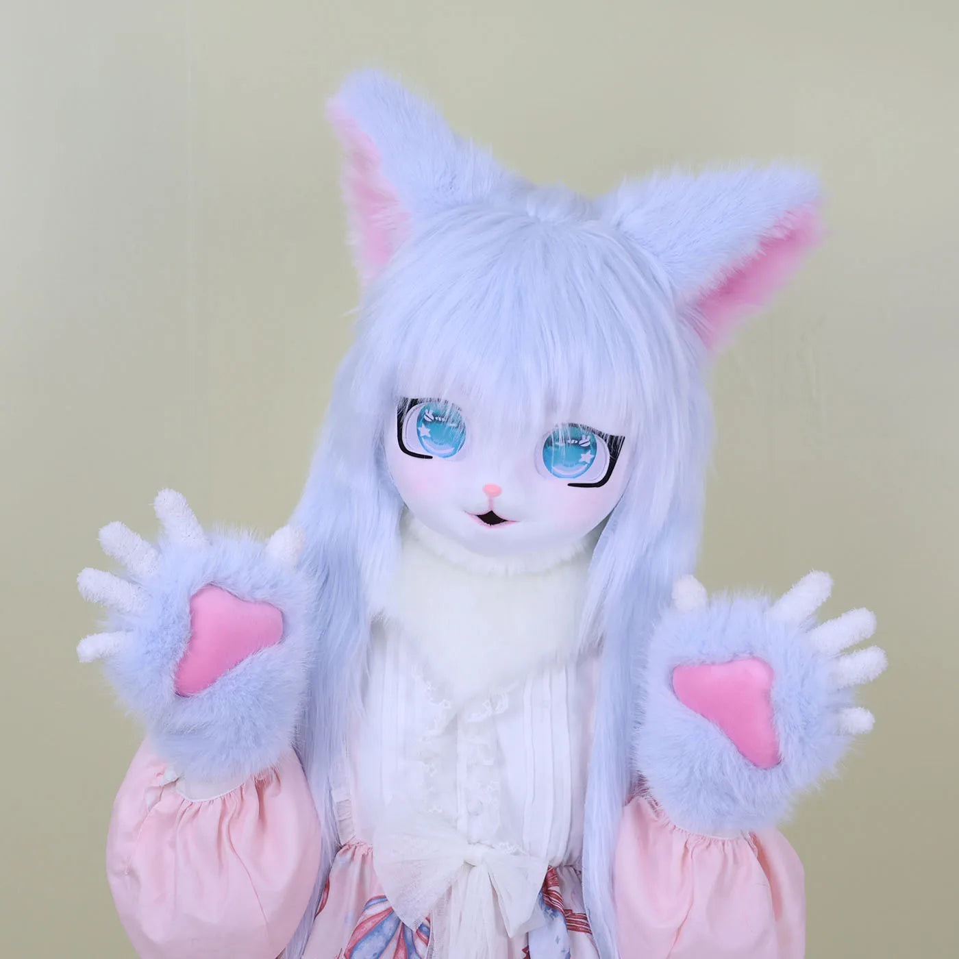 Furry Kigurumi Animal Cosplay Mask - Polyester Costume Head
