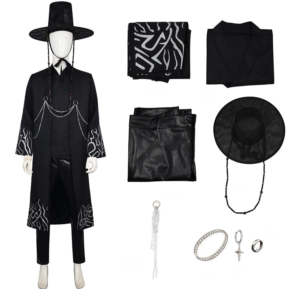 Anime Monster Hunt Cosplay Costume Set - Polyester Jacket & Pants