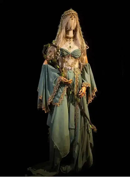 Original Handmade European And American Mythology Exotic Style Elf Themed Cosplay Costume Travel Photography Clothes
