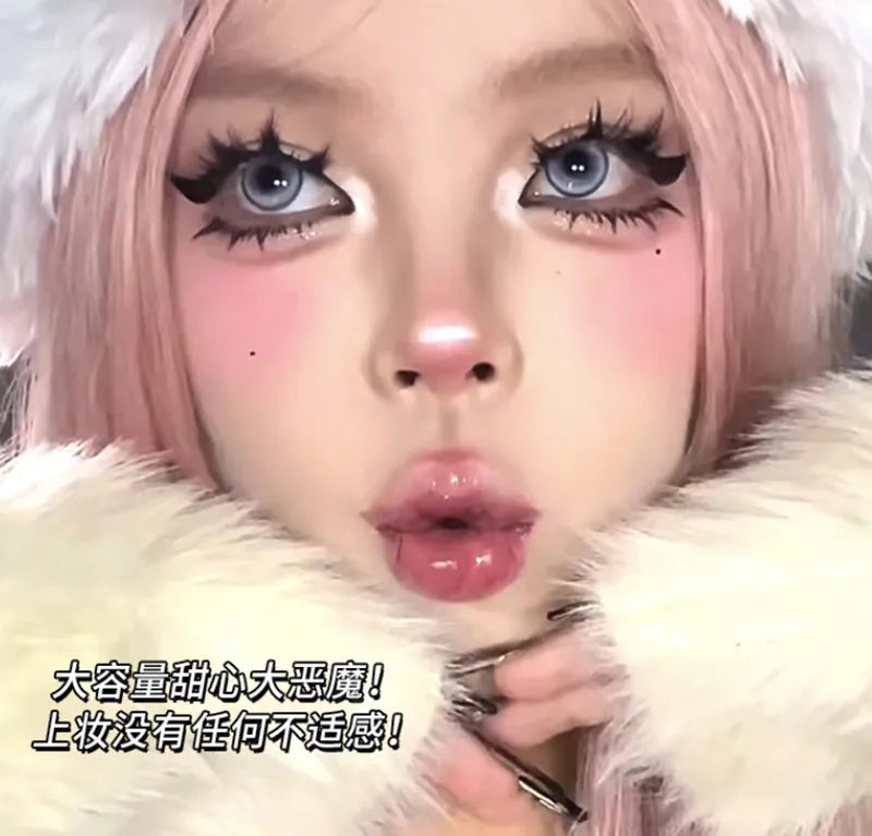 Little Devil False Eyelashes Manga Lashes Reusable Natural Thick Fluffy Soft Single Individual Cluster Eye Extension Beauty Tool SS69