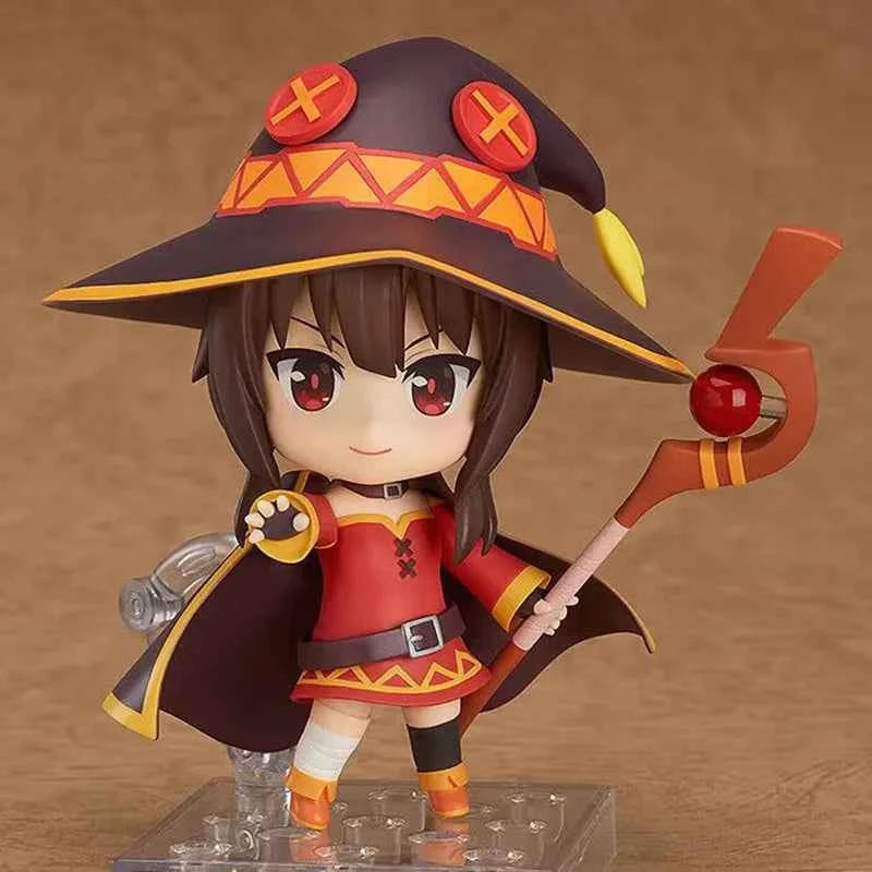 New Megumin Q Clay 725 Action Doll Collection Toy Model Gift Clay People Offer Blessings And Benefits To A Beautiful World