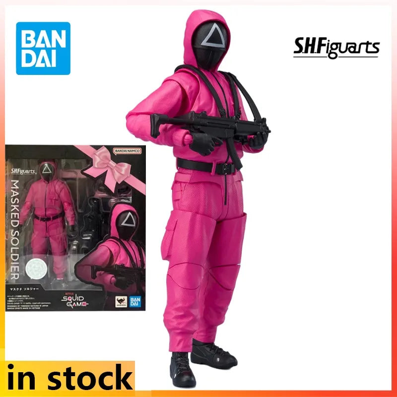 Bandai Original S. H. Figuarts Finished Movable Toys Squid Game Anime Action Figure Model Toys Collectible Model Gifts for Boys SS69 191.69 Brand new spot goods 1
