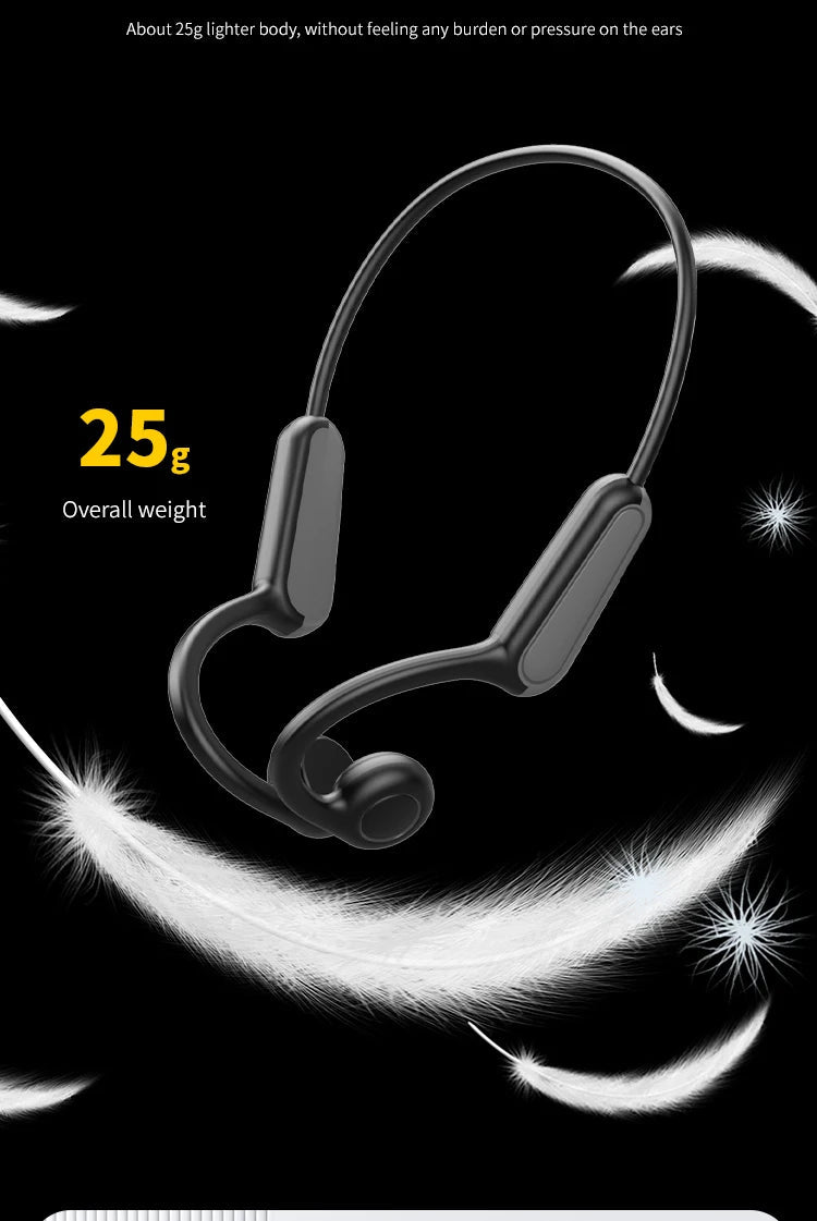 Xiaomi Mijia Bone Conduction Earphones Bluetooth 5.3 Sports Wireless Headphones Ear Hook Waterproof Headset for Running Driving SS69