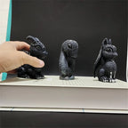 1pc Halloween Magic Black Dragon Snake Griffin Unicorn Mysterious Witches Statue Home Decor Figurine Christmas Desk Ornaments