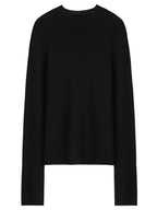 DUSHU Women's 100% Wool Half-High Collar Pullover