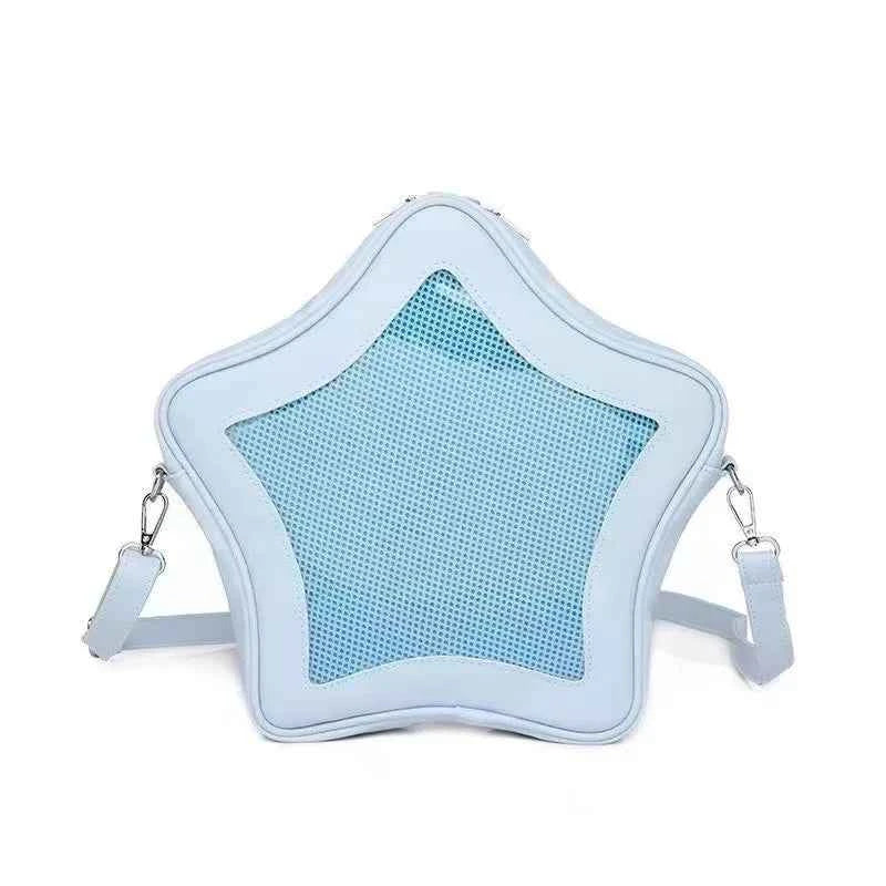 Original Cute Kawaii Ita Bag Anime Five Pointed Star Two-dimensional Crossbody Bag Street Fashion Ulzzang Shoulder Bag