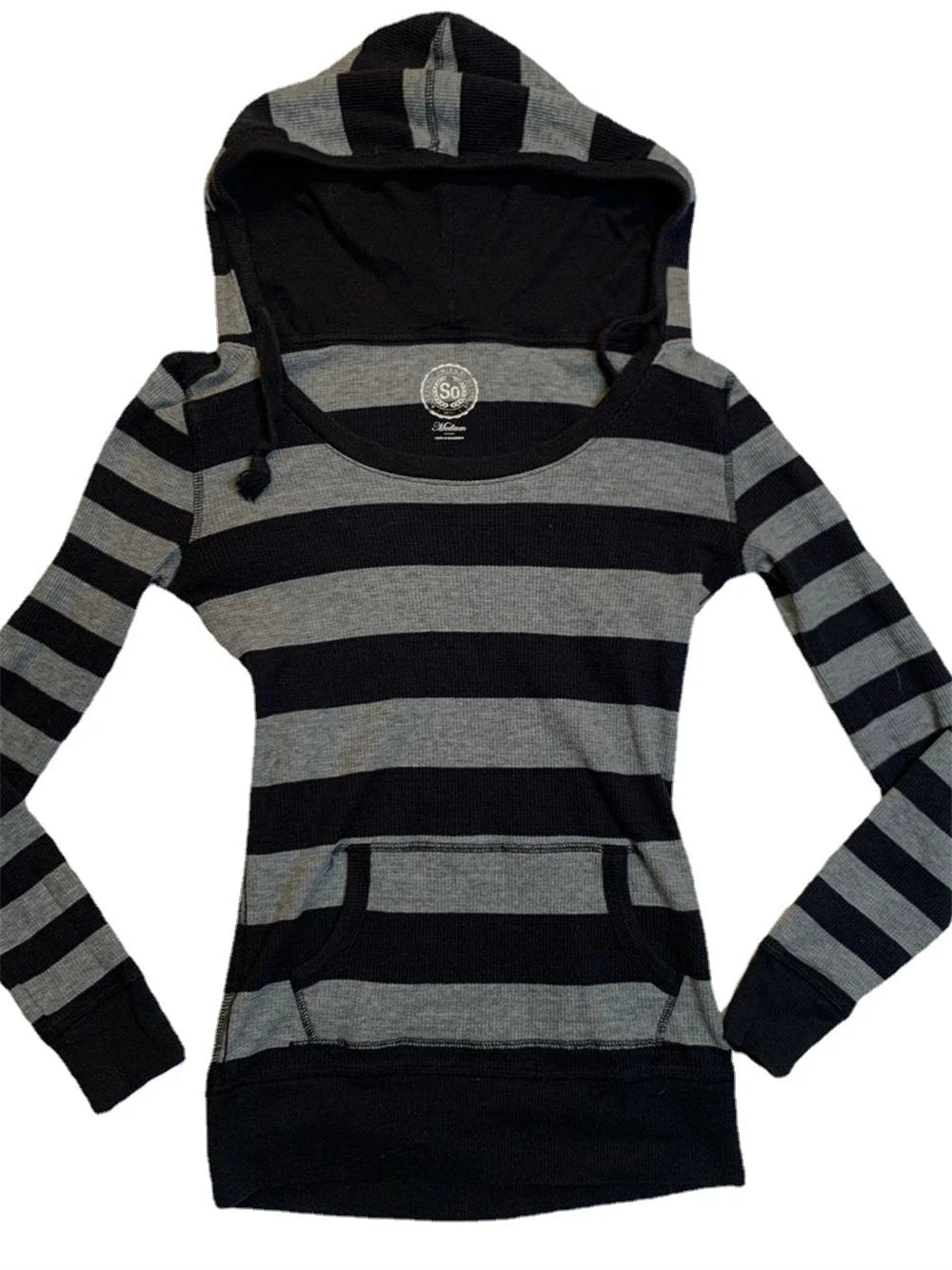 Autumn Y2k Fairy Grunge Pullover Hoodie Striped Print Hoodies Female Sweatshirts Women Hooded Fairycore Aesthetic Harajuku Tops SS69