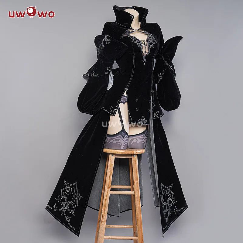 UWOWO 2B Cosplay Dress - Adult Game Character Outfit