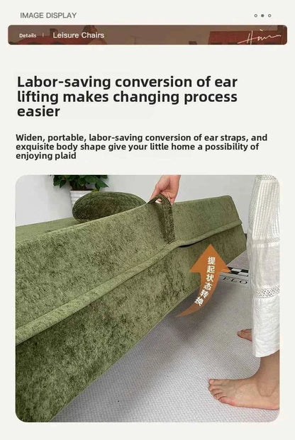 Living Room Sofas Vacuum Compression Sofa Pure Sponge Single Multifunctional Foldable Special Shaped Sofa Bed Furniture