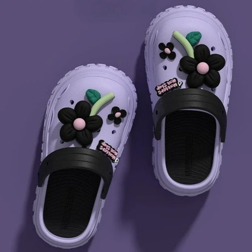 Slides Height Outside Sandals Korea Style Woman Slippers Non Slip Clappers Summer Footwear Top Designs New 39 Shoes for Women