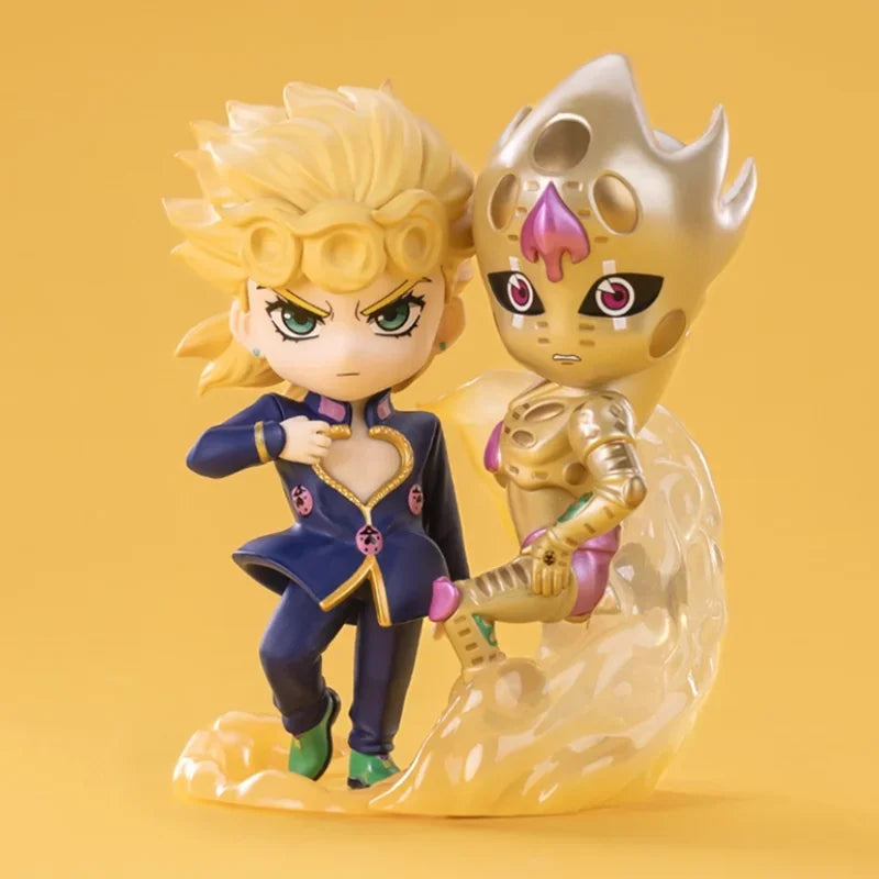 POP MART GONG JOJO's Bizarre Adventure Golden Wind Series Mystery Box Genuine Blind Box Guess Toys Bag Ornament Figurines Home