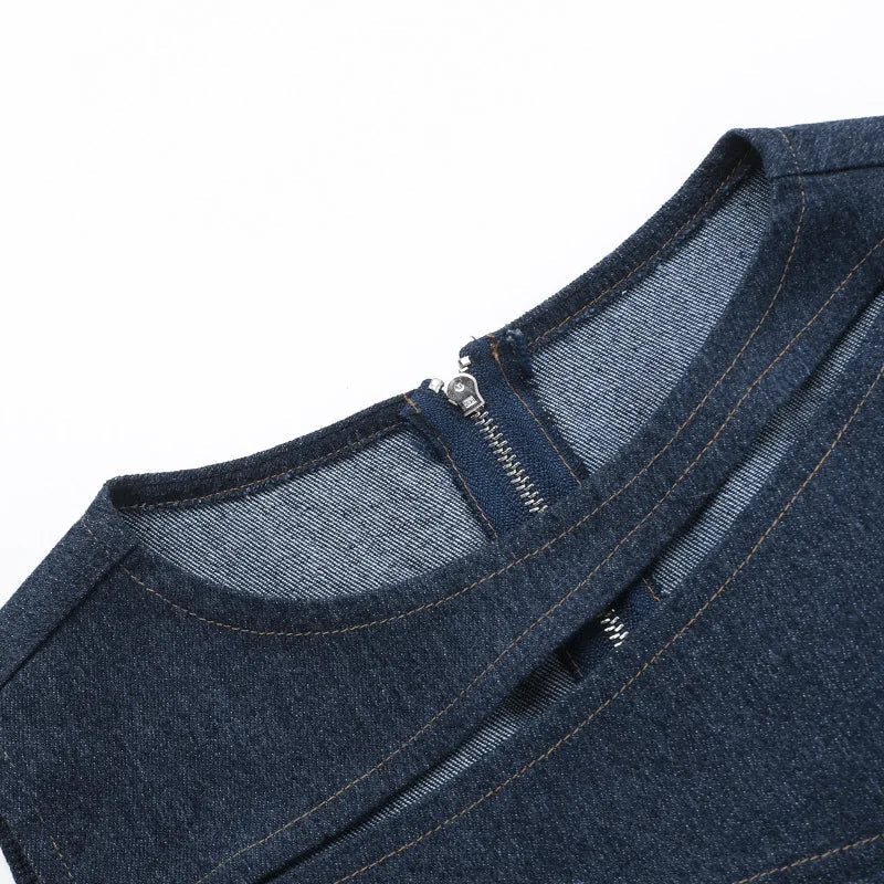 Talenza Women's Sleeveless Round Neck Vest Summer Solid Color Hollow Slim Vest Top Fashion Sexy Streetwear Women's Slim Vest Top SS69