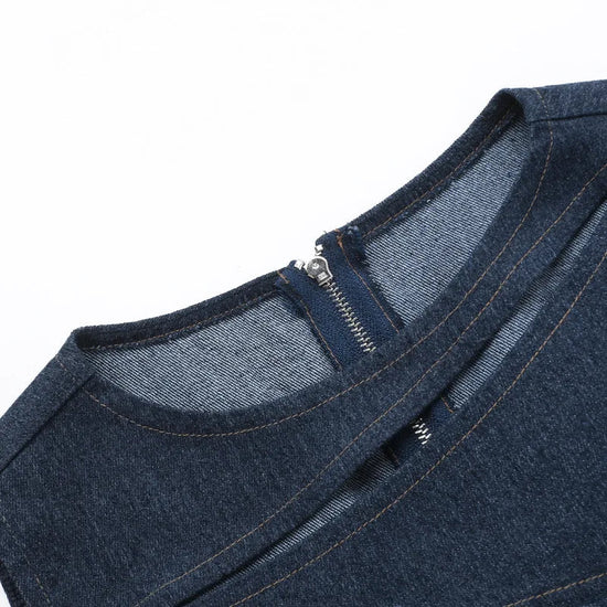 Talenza Women's Sleeveless Round Neck Vest Summer Solid Color Hollow Slim Vest Top Fashion Sexy Streetwear Women's Slim Vest Top SS69