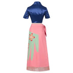 Nico Robin Cosplay Costume Dress Outfits Anime Cosplay Costume Glasses Wig Suit Costumes For Girl Halloween Carnival Party Suit
