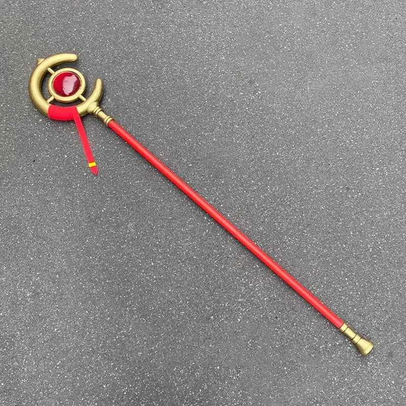 Anime Frieren Beyond Journey's Frieren Cosplay Walking Stick  Frieren:Beyond Journey's Cosplay Frieren Cosplay Prop Wig