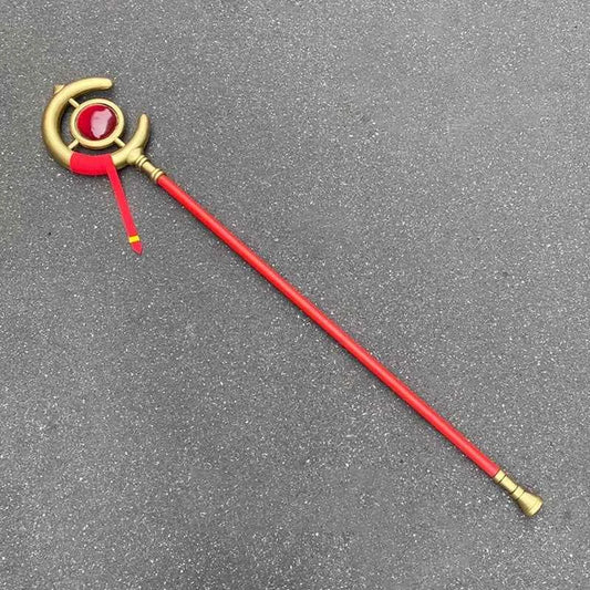 Anime Frieren Beyond Journey's Frieren Cosplay Walking Stick  Frieren:Beyond Journey's Cosplay Frieren Cosplay Prop Wig