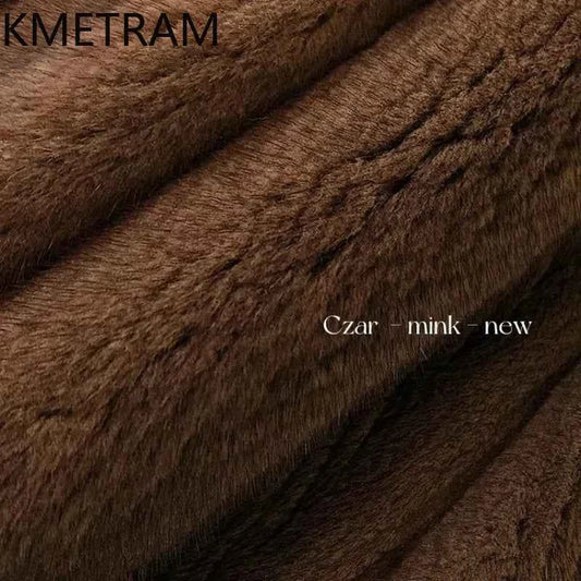 Winter Womens Real Mink Fur Coat High Quality V-neck Fur Jackets for Women New in Outerwears Luxury Clothes 2024 шуба женская