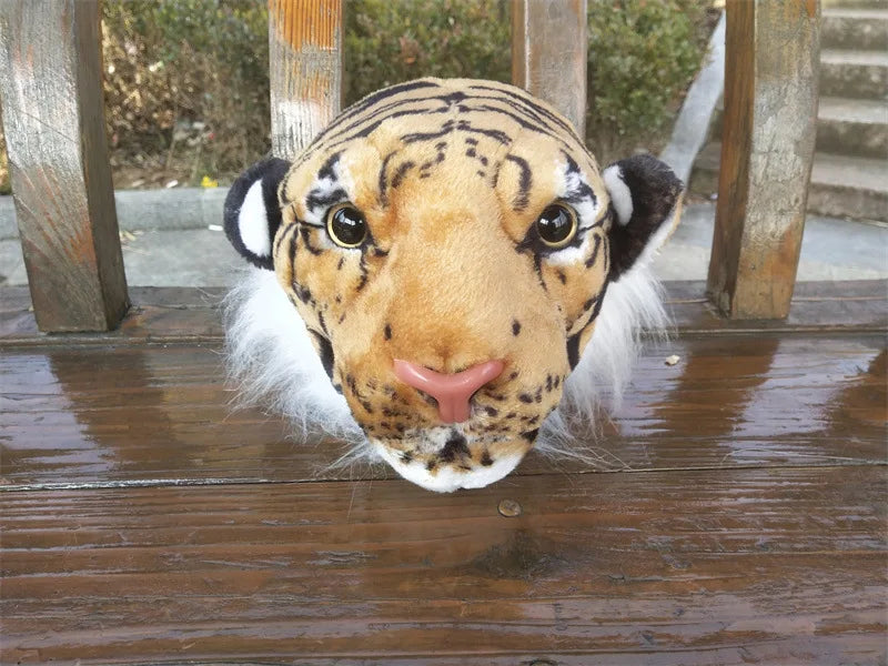 3D Animal Design Backpack for Girl Tiger Lion Leopard Panda Fur School Bags Women Chain Clutch Crossbody Shoulder Bags Purse