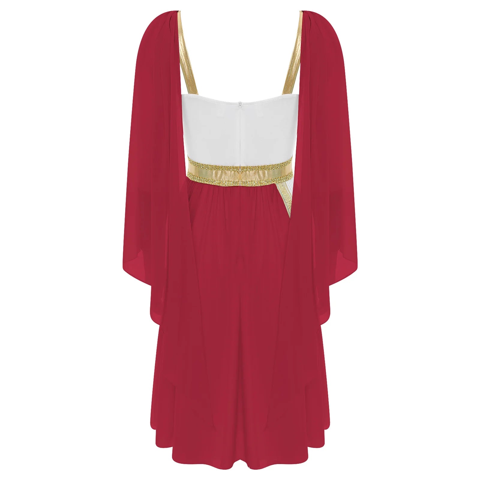 Women's Ancient Greek Goddess Chiffon Cosplay Dress