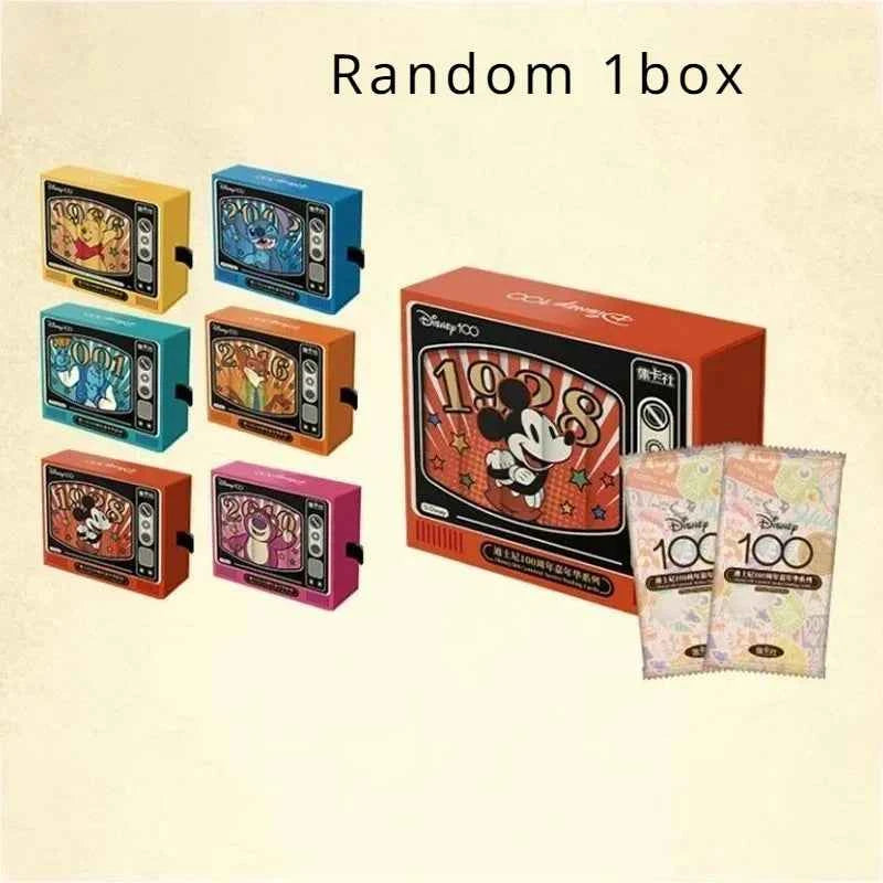 Card Fun Disney 100th Anniversary Carnival Commemorative Cards New Anime Peripherals Limited Collection Card Kids Toys Gift