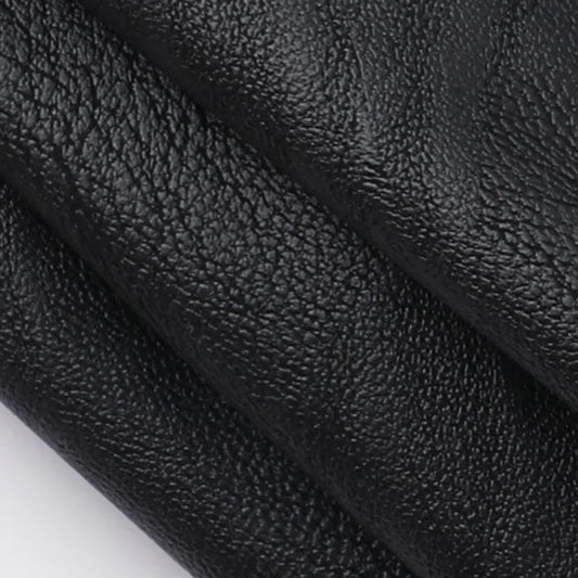 Punk Faux Leather Cropped Jacket Women Spring 2024 Streetwear Sexy Slim Fit Rivet PU Blouse Top