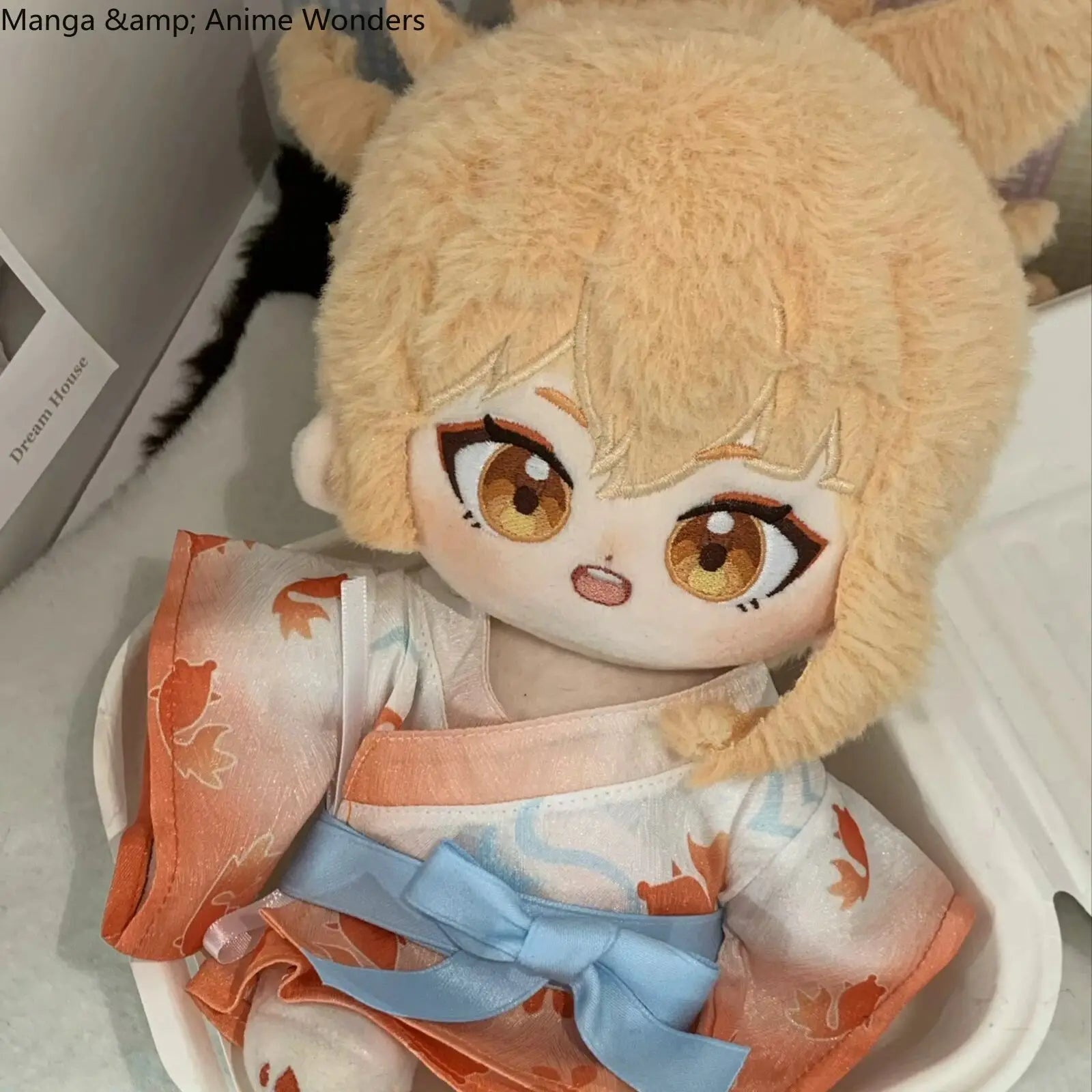 Genshin Impact Naganohara Yoimiya Cosplay Plush Doll Toys  Kawaii Plushie Pillow Body Dress Up Anime Xmas Gift SS69