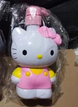 500ML Sanrio Hello Kitty Squeeze Bottle Shower Gel Hand Sanitizer Dish Soap Liquid Cute Cartoon Girl Heart High Capacity Bottled SS69
