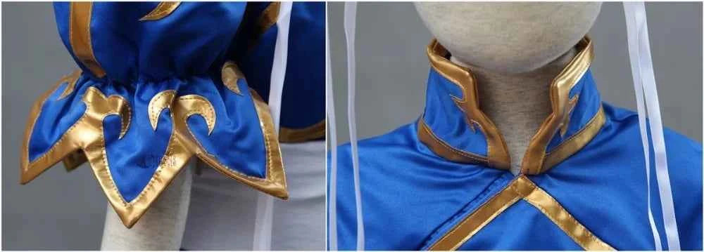 Athemis Street Cosplay Chun-Li Cosplay Costume Child Plus Size Outfit And Women Set Custom Made Size