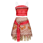 Disney Moana Princess Dress for Girls - Cosplay Costume
