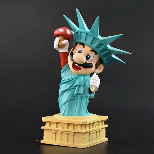 Super Mario as The Statue of Liberty Figure Model Toys for Kids 20cm SS69 21.69 01 / pack by bag