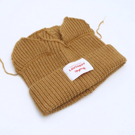 Long fox Ears Knitted Hat Men Women Rabbit Ear Warm Crochet Beanies Kpop Hip Hop Hat Winter Skullies Cap Y2k Christmas Gifty