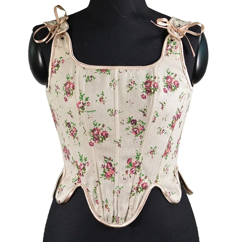 VISIVANEC Lolita Corset Tank Top Women's Slimming Bustier