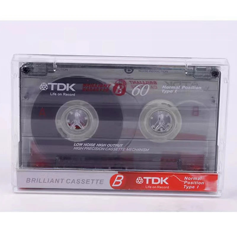 Security-Hin 60-Minute Blank Cassette Tapes - 10 Pack