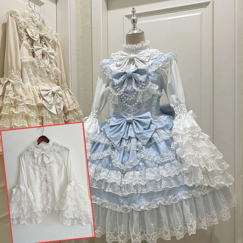 Y2K Lolita Vintage Dress Lace Sleeveless Cosplay Clothing French Strap Elegant Girls Party Japanese Kawaii Dress 2026 Summer