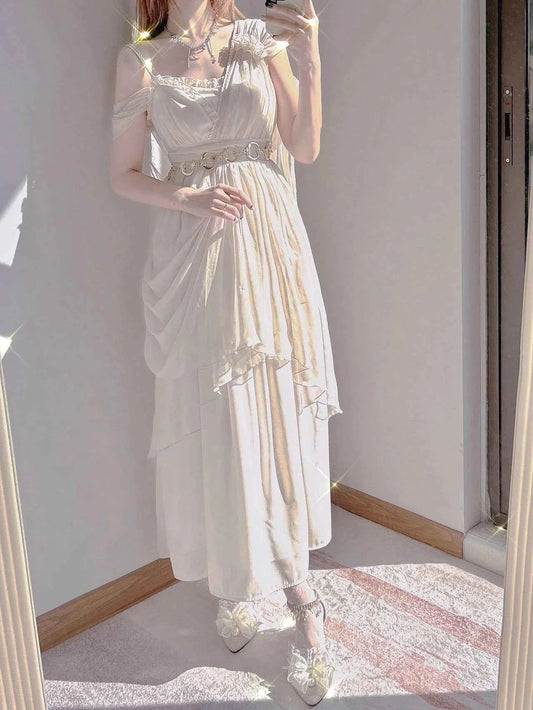 Greek Style Suspender Dress Lolita Elegant Gorgeous Lady