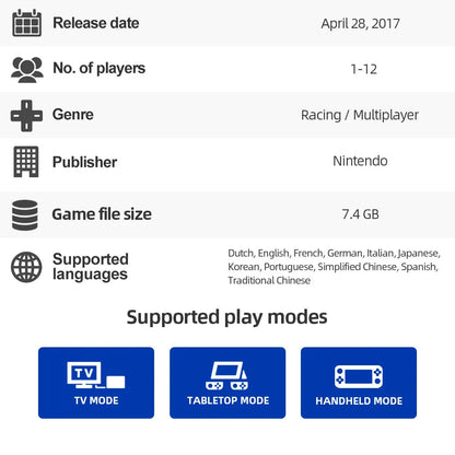 Mario Kart 8 Deluxe Nintendo Switch Game Deals 100% Official Original Physical Game Card Racing Genre for Switch OLED Lite SS69
