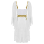 Women's Ancient Greek Goddess Chiffon Cosplay Dress