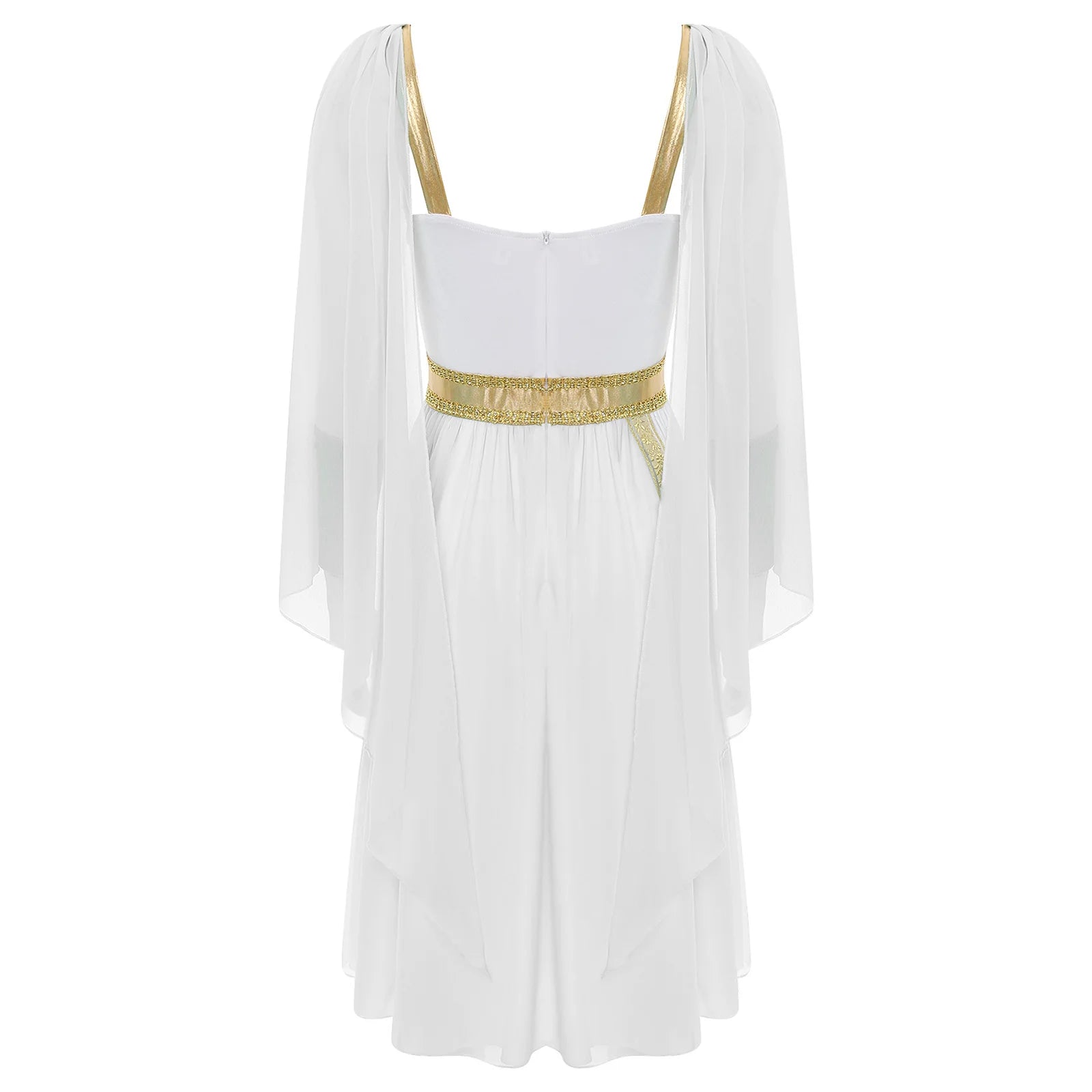 Women's Ancient Greek Goddess Chiffon Cosplay Dress