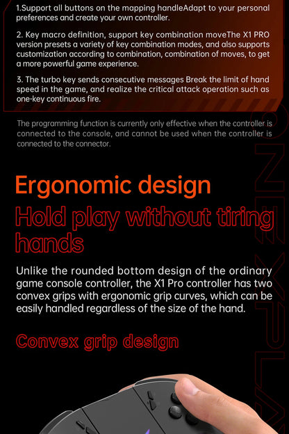 OneXPlayer X1 PRO AMD Ryzen AI 9 HX 370 /8840U PC Game Console 3 IN 1 Laptop Tablet 10.95 Inch 120 Hz AI CPU Computer Controller SS69