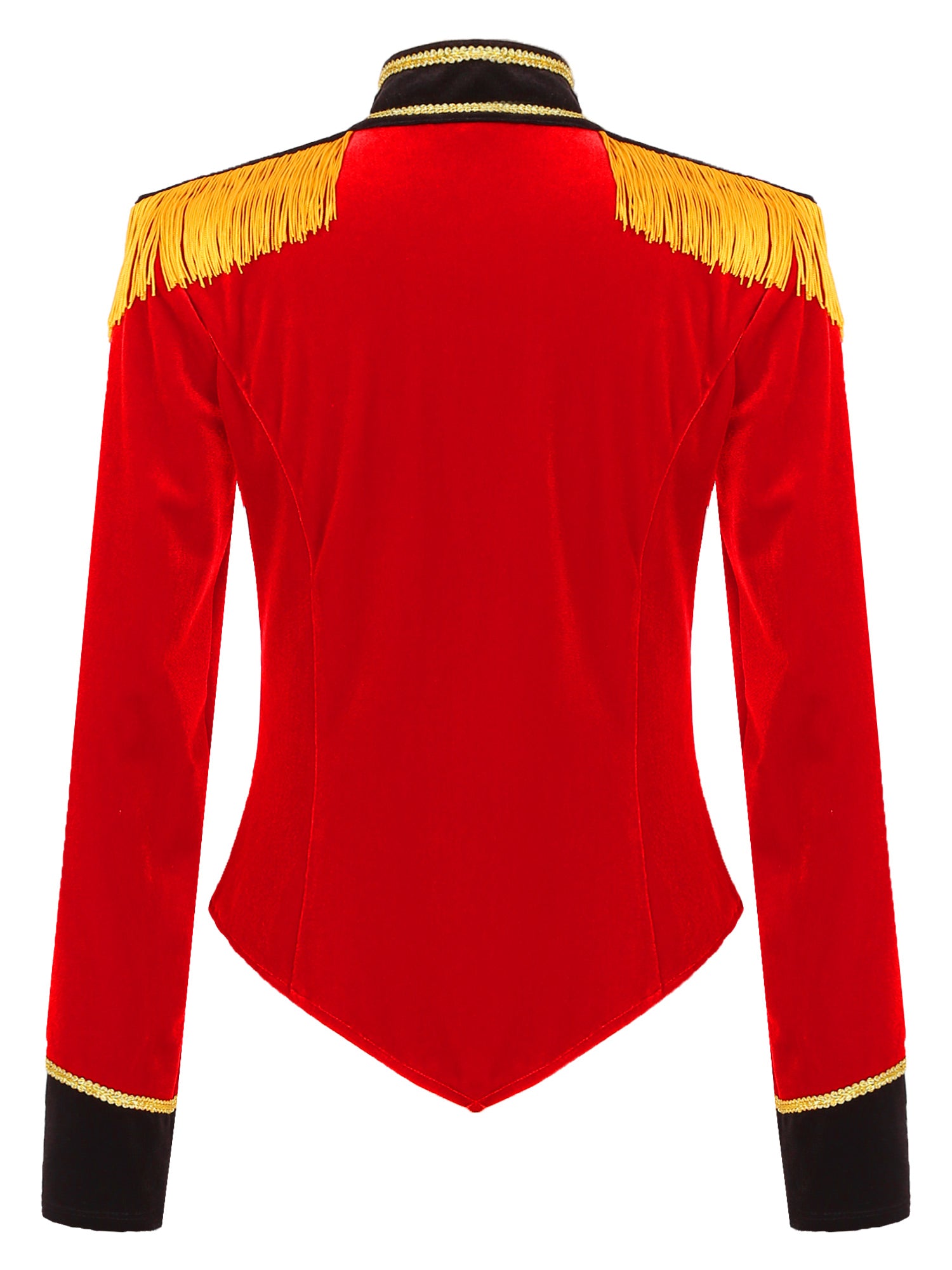 Women Circus Ringmaster Costume Showman Majorette Tassel Tailcoat Jacket Halloween Carnival Lion Tamer Cosplay Costumes