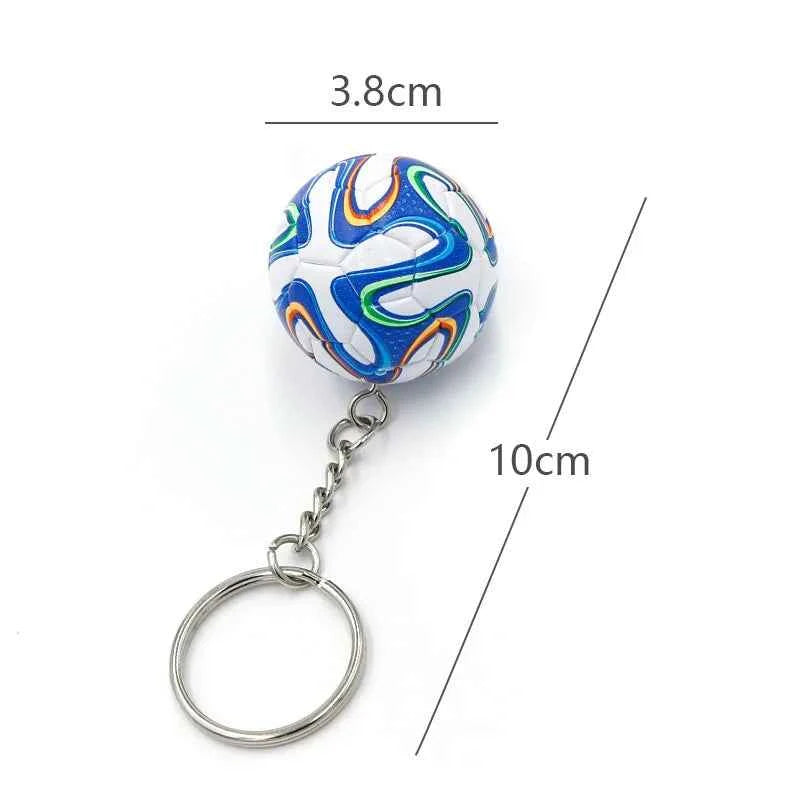 Football Keychain Soccer Keyring Car Key Chains Bag Pendants Gifts Key Ring Sport