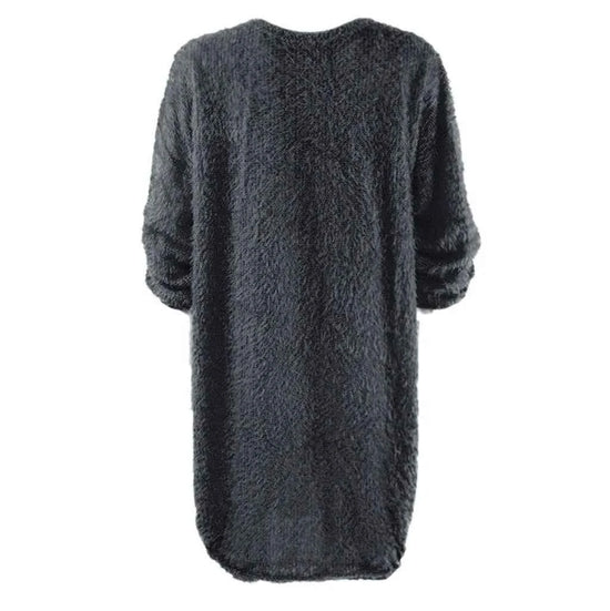 Women Winter Sweater Knit Crewneck Warm Long Sleeve Casual Sweatshirts Dress Elegant Women'S Dresses For Party Vestidos Mujer