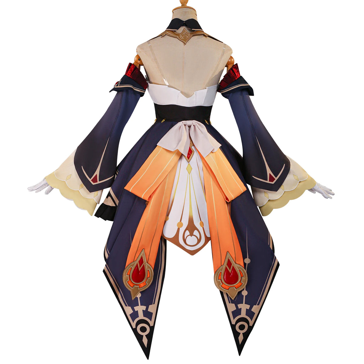 Genshin Impact Sandrone Cosplay Costume Wig Marionette Dress Uniform Eleven Fatui Harbingers Halloween Party Women Girls Props