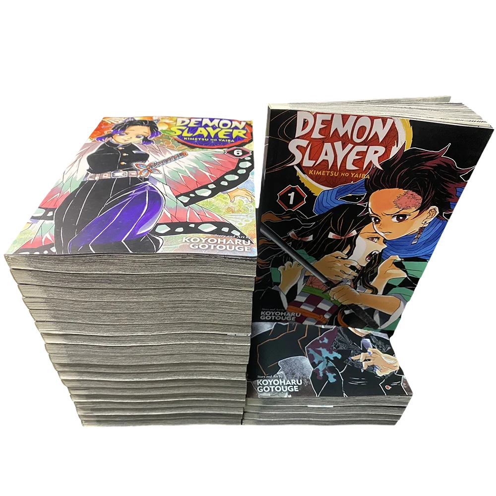 Demon Slayer Kimetsu No Vol 1-23 Yaiba Japan Youth Teen Fantasy Science Mystery Suspense Manga Comic Book Manga Books in English SS69