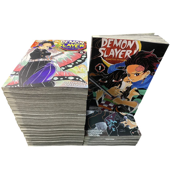 Demon Slayer Kimetsu No Vol 1-23 Yaiba Japan Youth Teen Fantasy Science Mystery Suspense Manga Comic Book Manga Books in English SS69