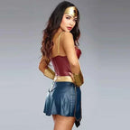 Wonder Women Cosplay Costumes Adult COS Wonder Cosplay Clothes My Hero Academia Anime Leather Costumes