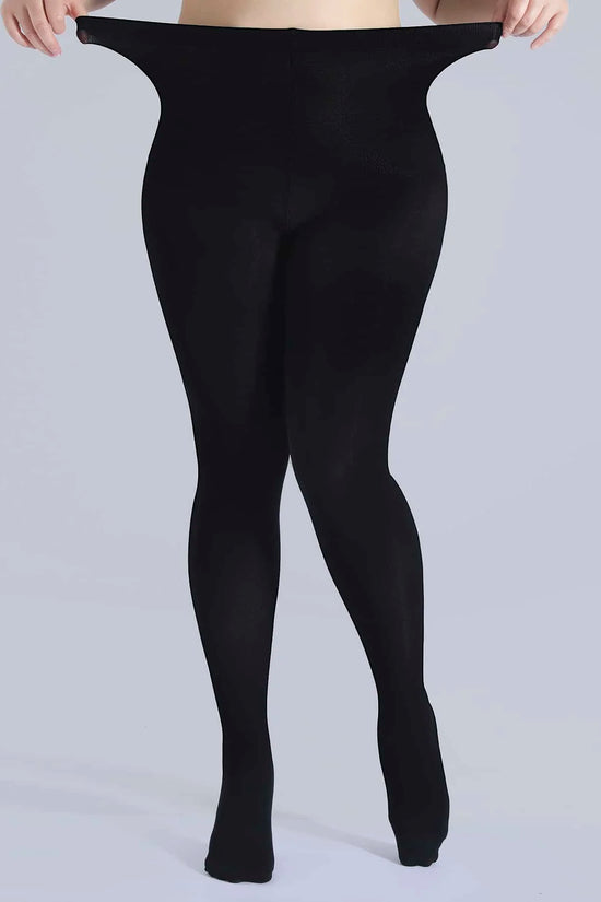 Plus Size High Waisted Stretch Pantyhose & Hosiery for Women - Comfortable and Stylish, Embrace Your Beauty