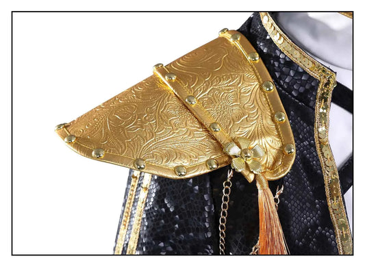 Anime Rumi Cosplay Costume Wig Woman Black White Uniform Christmas Halloween Party Clothing